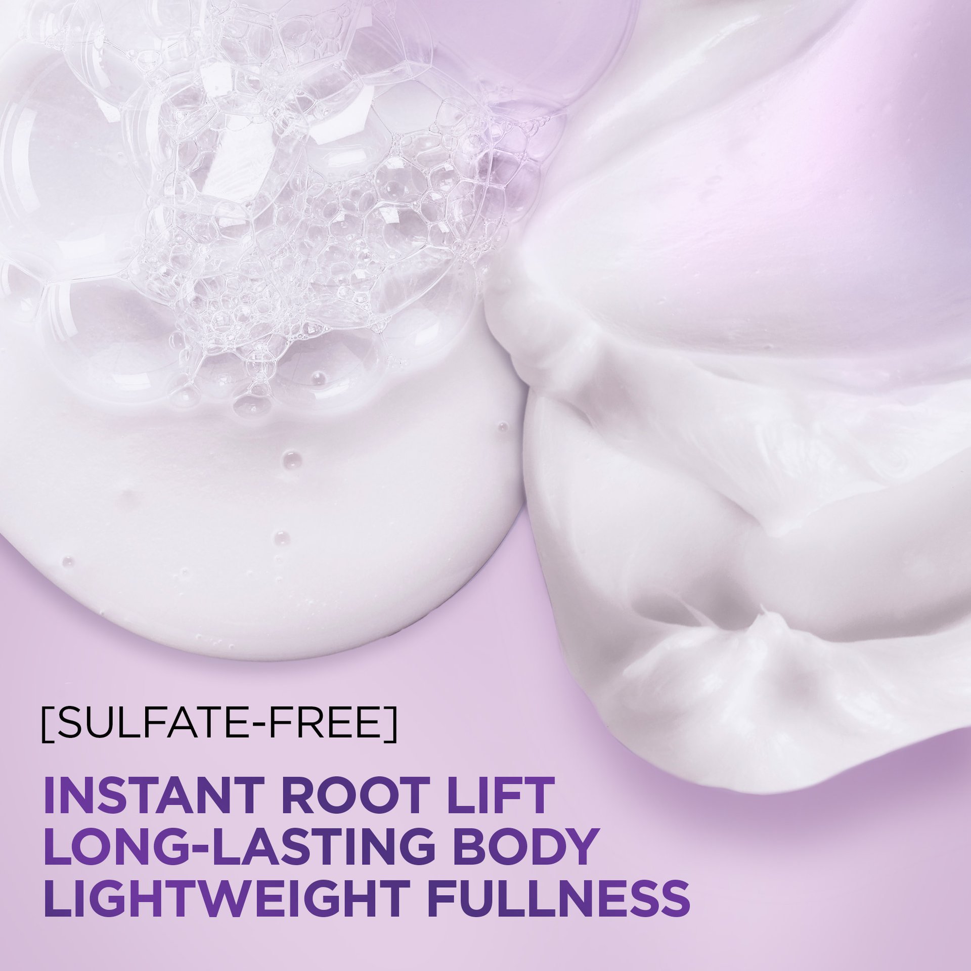 L'Oréal Paris EverPure Sulfate-Free Volume Shampoo, Key Benefits